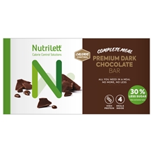 4 kpl/paketti - Dark chocolate - Nutrilett Smart Meal Bar 4-pack