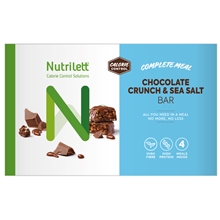 4 kpl/paketti - Crunch Sea Salt - Nutrilett Smart Meal Bar 4-pack