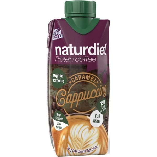 Naturdiet Protein Coffee 330 ml Caramel Cappuchino
