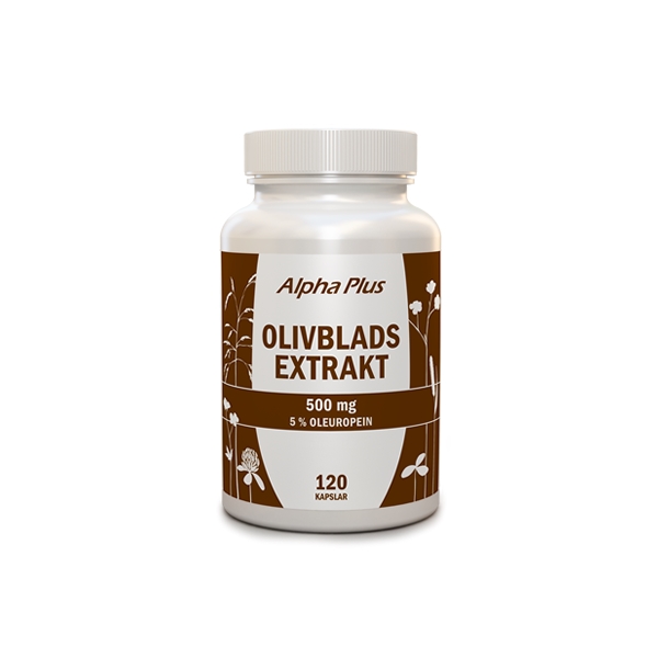 Olivbladextrakt 120 kapselia, Alpha Plus