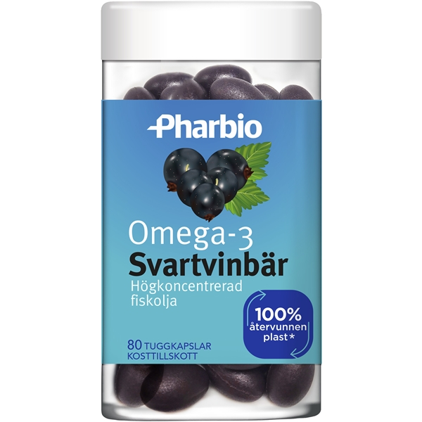 Omega-3 Svartvinbär