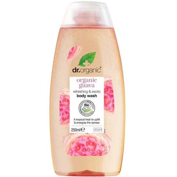 Dr Organic Guava Refreshing & Exotic Body Wash 250 ml