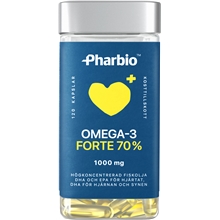 120 kapselia - Pharbio Omega-3 Forte