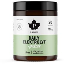 Pureness Daily Elektrolytpulver Lime 100 gr