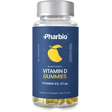 60 kpl - Pharbio vitamin D Gummies