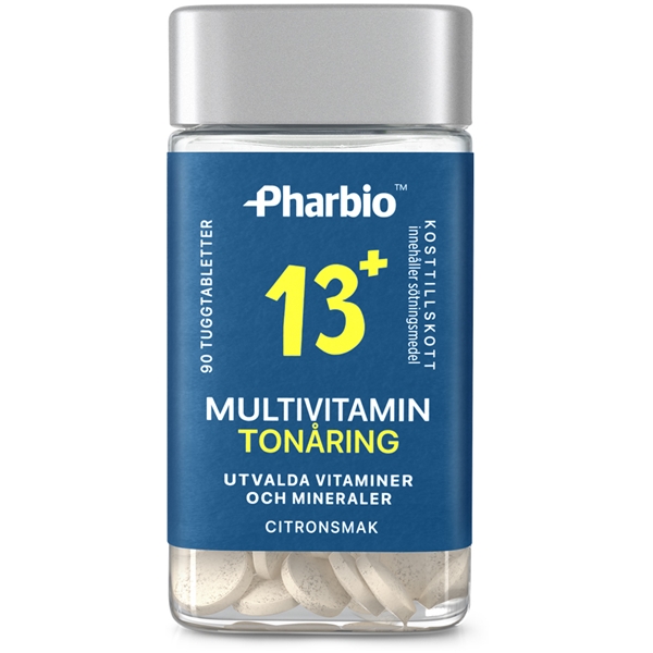 Pharbio Multivitamin Tonåring 90 kpl