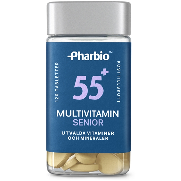 Pharbio Multivitamin Senior 55+ 120 kpl