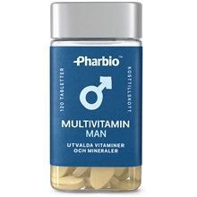120 kpl - Pharbio Multivitamin Man
