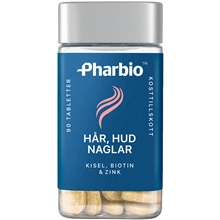 Pharbio Hår, hud och naglar 90 kpl