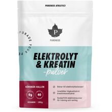 Pureness Elektrolyt & Kreatinpulver Körsbär-Hallon 200 gr