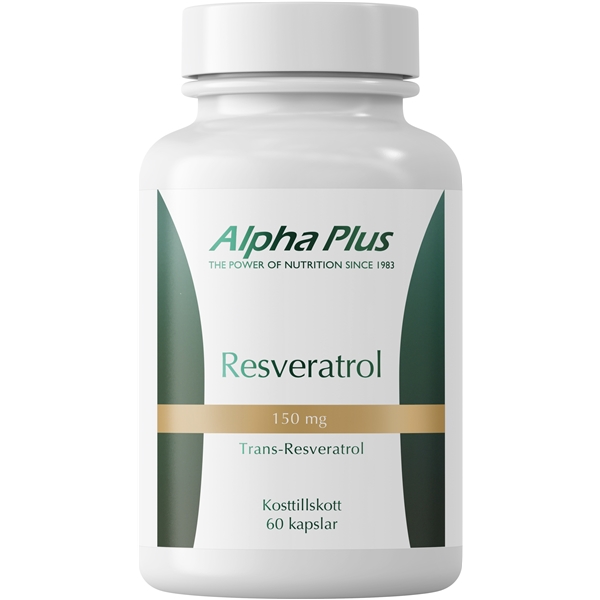 Resveratrol 60 kapselia, Alpha Plus