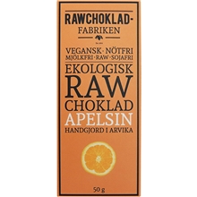 Rawchoklad Appelsiini 50 gr
