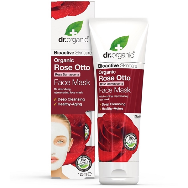 Rose Otto - Face Mask 125 ml, Dr Organic