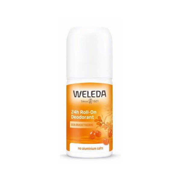 Sea Buckthorn 24h Roll-On Deodorant 50 ml, Weleda