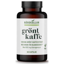 60 kapselia - Grönt kaffe & Krom