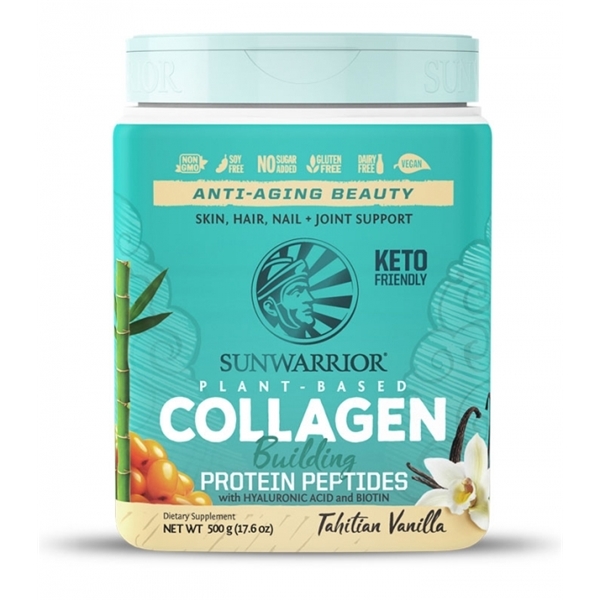 Collagen Building Protein peptides 500 gr Vanilja, Sunwarrior