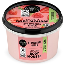 Body Mousse Strawberry & Milk