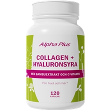 120 kapselia - Collagen + Hyaluronsyra