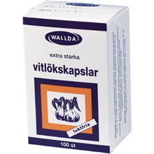 100 kapselia - Wallda Vitlökskapslar