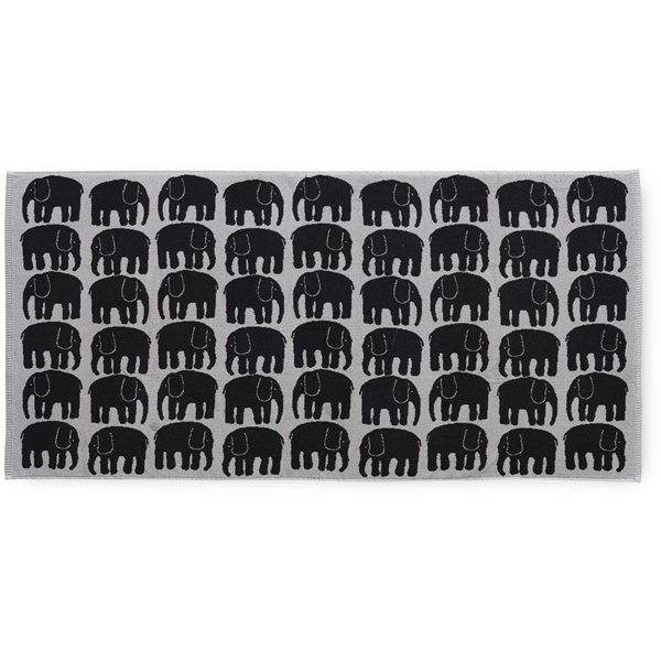 Elefantti Kylpypyyhe 150x70 Musta, Finlayson