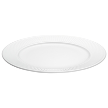 28 cm - Valkoinen - Plissé matala lautanen
