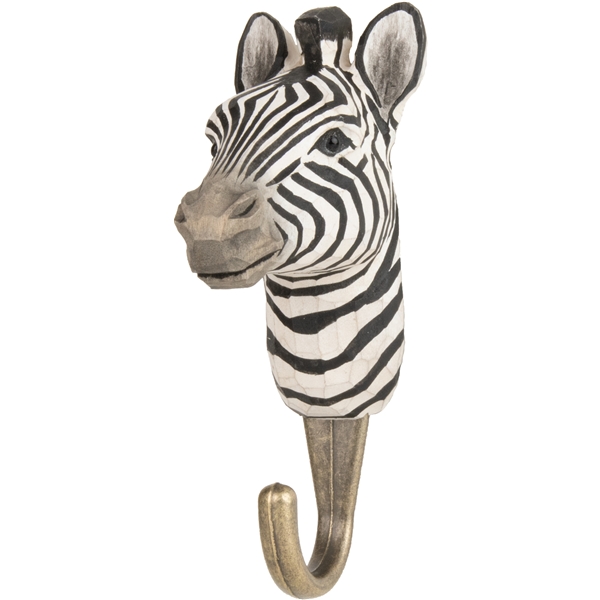Käsintaottu koukku Zebra, Wildlife Garden