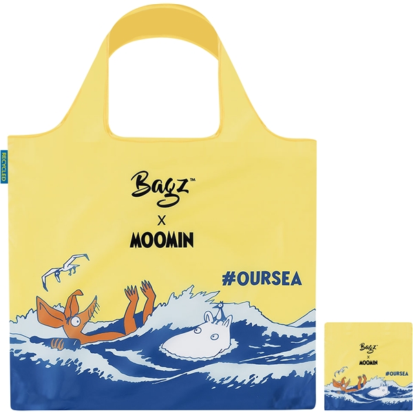 Bagz x Moomin #Oursea Muumi & Nipsu (Kuva 1 tuotteesta 2)