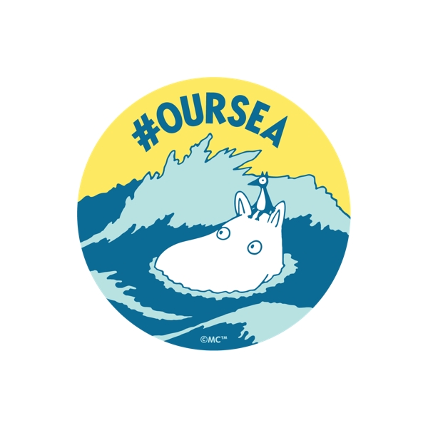 Bagz x Moomin #Oursea Muumi & Nipsu (Kuva 2 tuotteesta 2)