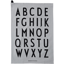 Harmaa - Design Letters Classic Keittiöpyyhe 2 kpl