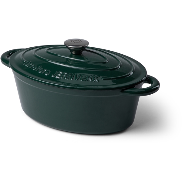 Orrefors Jernverk Valurautapata 3.5L Darkgreen