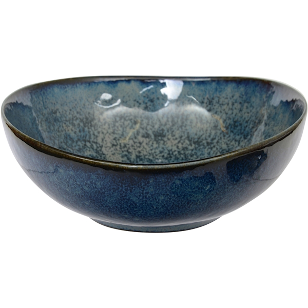 Cobalt Blue Oval Bowl 13.8x13.5 cm