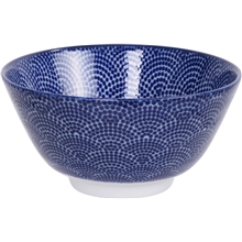 Nippon Blue Rice Bowl 12 cm Dots
