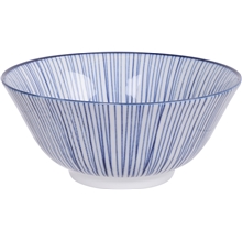 Nippon Blue Tayo Bowl 15.2 cm Lines