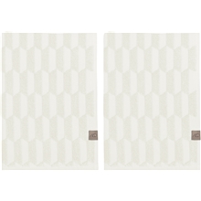 Offwhite - Geo Käsipyyhe 35x55 2-pack