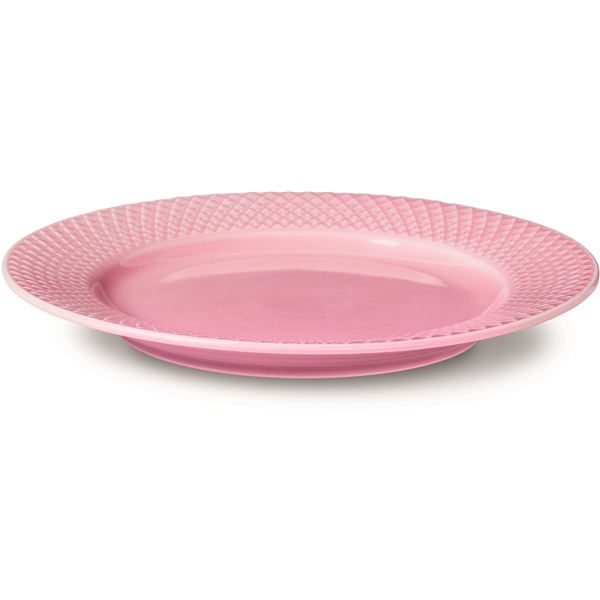 Lyngby Rhombe Color Lautanen Roosa (Kuva 2 tuotteesta 4)