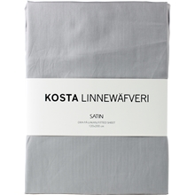Light Grey - Kosta Linnewäfveri Satin Muotoonommeltu 120x200