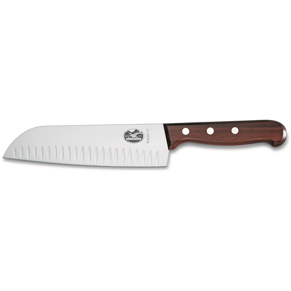 Victorinox Santokuveitsi oliivi 17cm lahjapakkaus