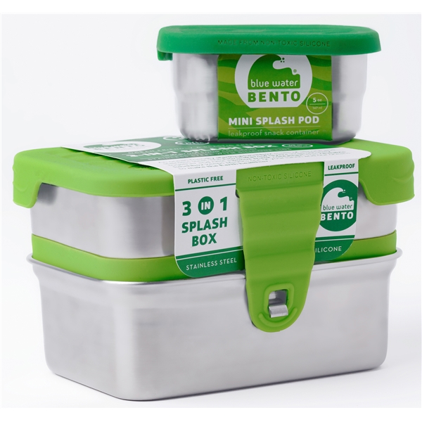 ECOLunchbox Bento 3-in-1 splash box, ECOlunchbox