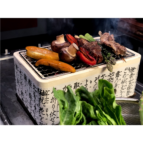 Satake Hibachi Pöytägrille suorakaide (Kuva 2 tuotteesta 6)