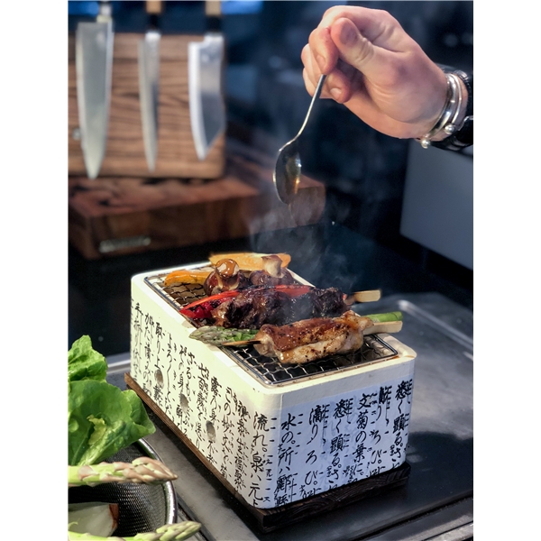 Satake Hibachi Pöytägrille suorakaide (Kuva 4 tuotteesta 6)
