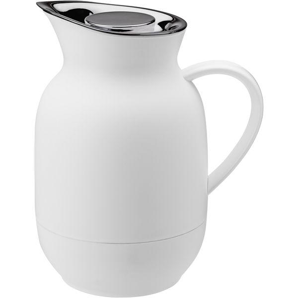 Amphora termoskannu kahville 1L 1 litraa Soft white, Stelton