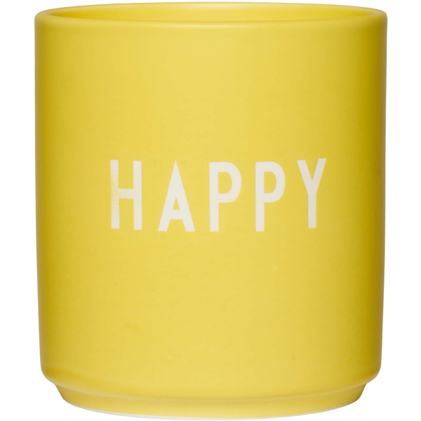 Design Letters Suosikkimuki Happy / Yellow