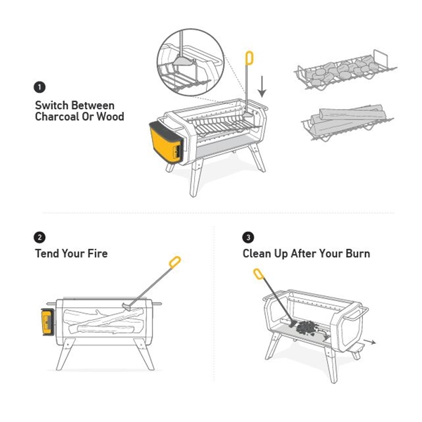 BioLite Firepit Poker (Kuva 3 tuotteesta 8)