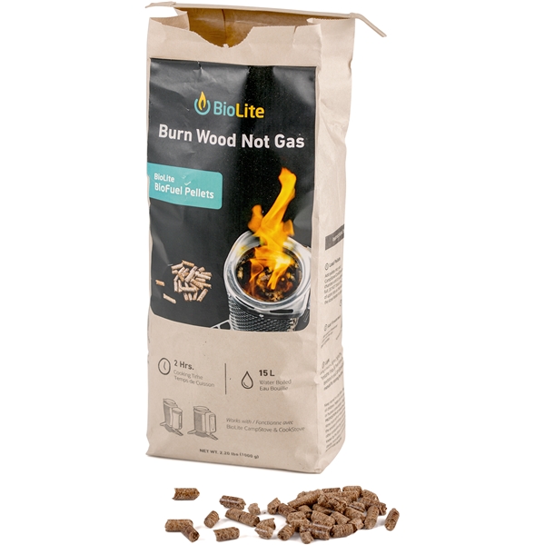 BioLite Campstove Biofuel Sytykkeet 1kg (Kuva 2 tuotteesta 4)