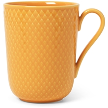 Keltainen  - Rhombe Color Muki kahvalla 33cl