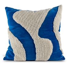 Sininen/Beige - Fluffy Tyyny