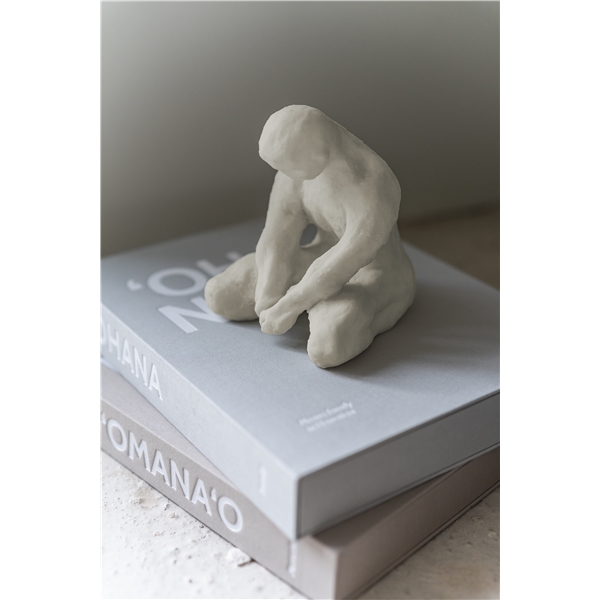 Art piece Meditoiva mies 15cm (Kuva 2 tuotteesta 8)