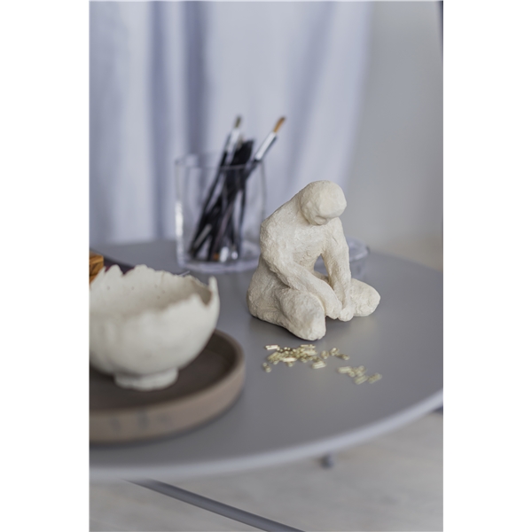 Art piece Meditoiva mies 15cm (Kuva 5 tuotteesta 8)