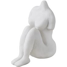 Off-white - Art piece Istuva nainen 14 cm