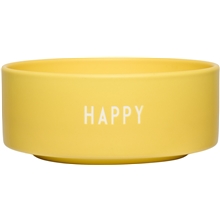 Yellow - Design Letters Snack Bowl